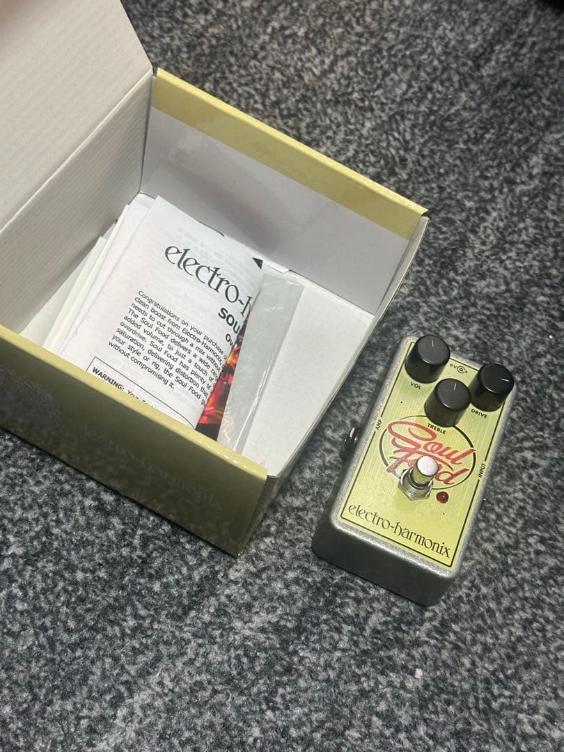 エレクトロハーモニクス Soul Food エフェクター