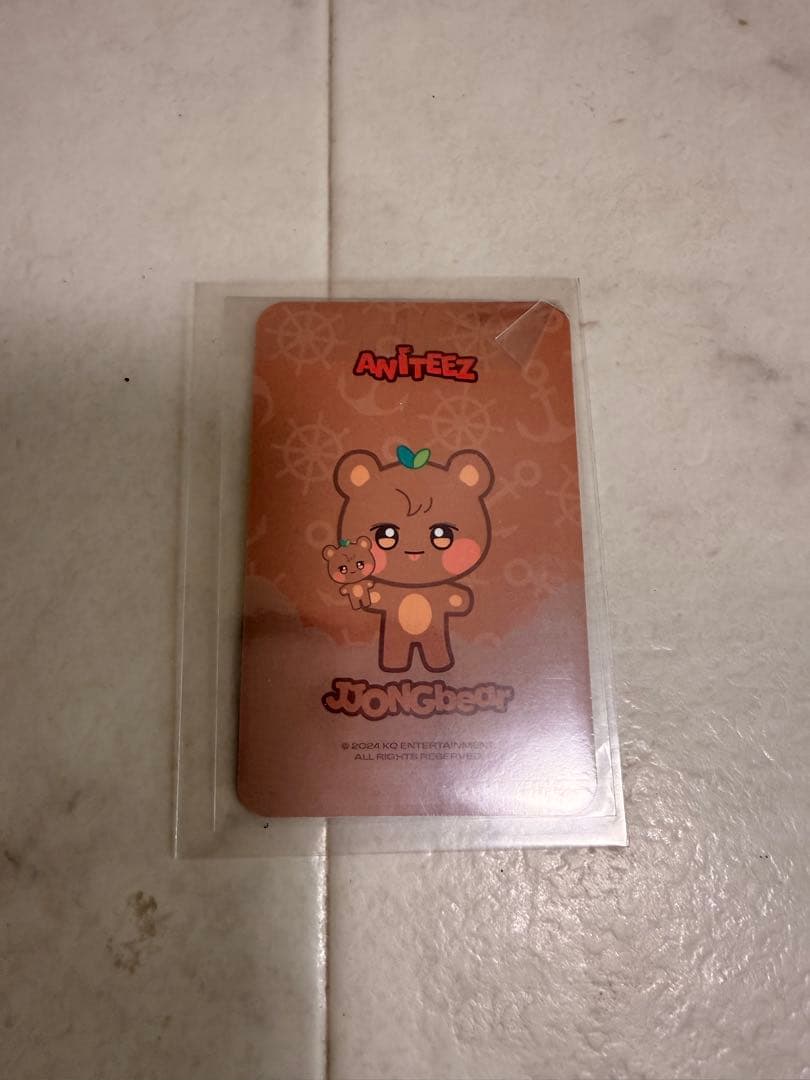 ATEEZ ANITEEZ ぬいぐるみ キーリング ジョンホ(トレカ付き) - メルカリ