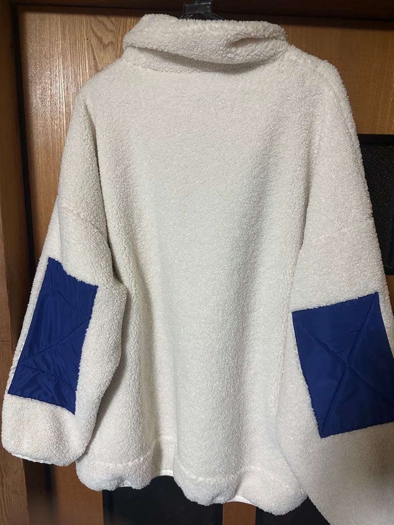 ずっと真夜中でいいのに。 ボアジャケット L 果羅火羅武ストラップ付き