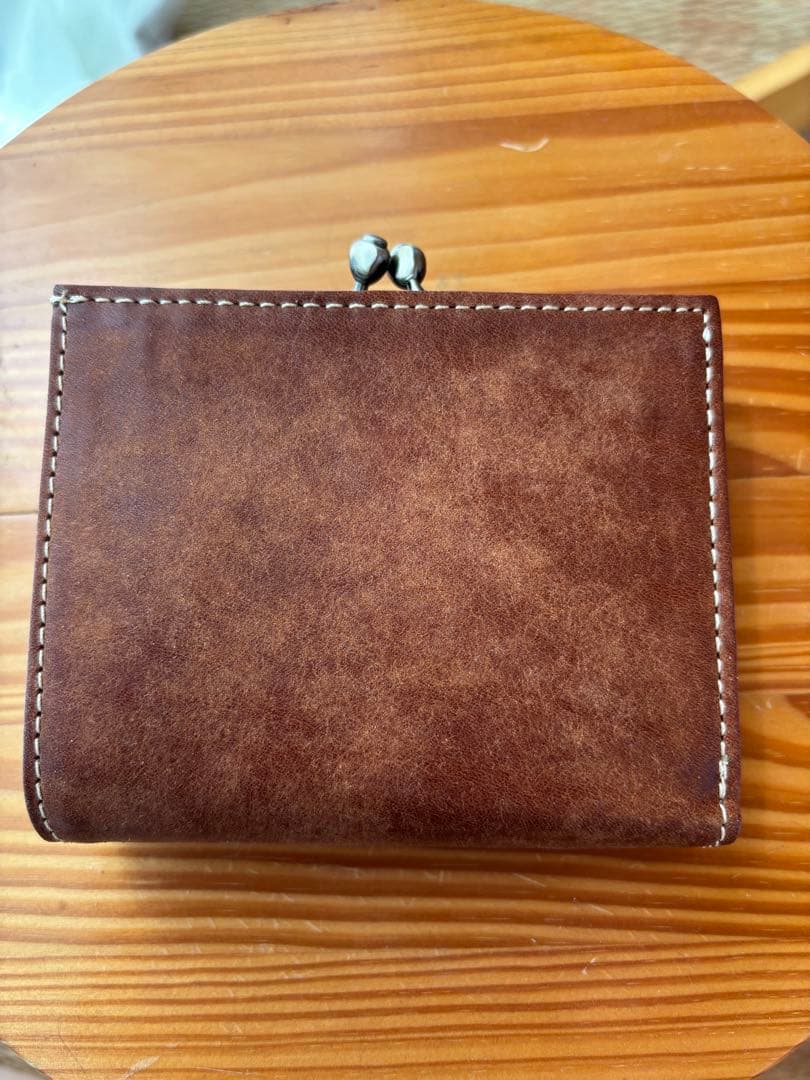 【新品】Dakota ブラウン レザー 折り財布