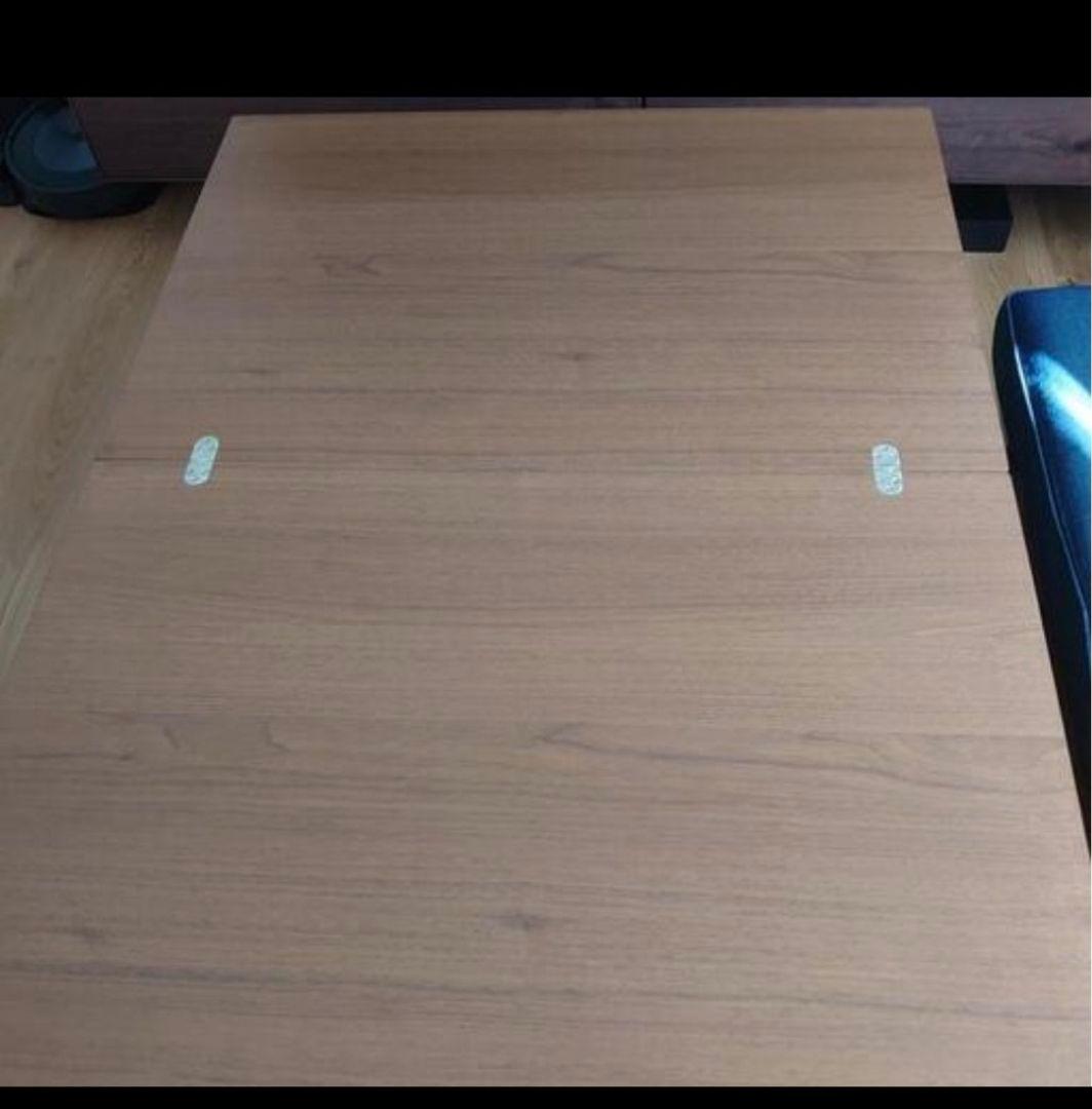 木製ダイニングテーブル モダン　カリガリス　ソットソプラ　ウォルナット可変式