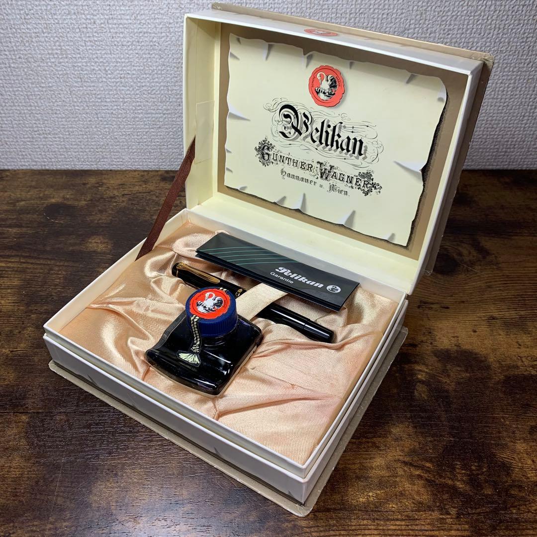 K816⭐︎未使用 ペリカン ギュンター ワグナー 万年筆+インク ペン先EF
