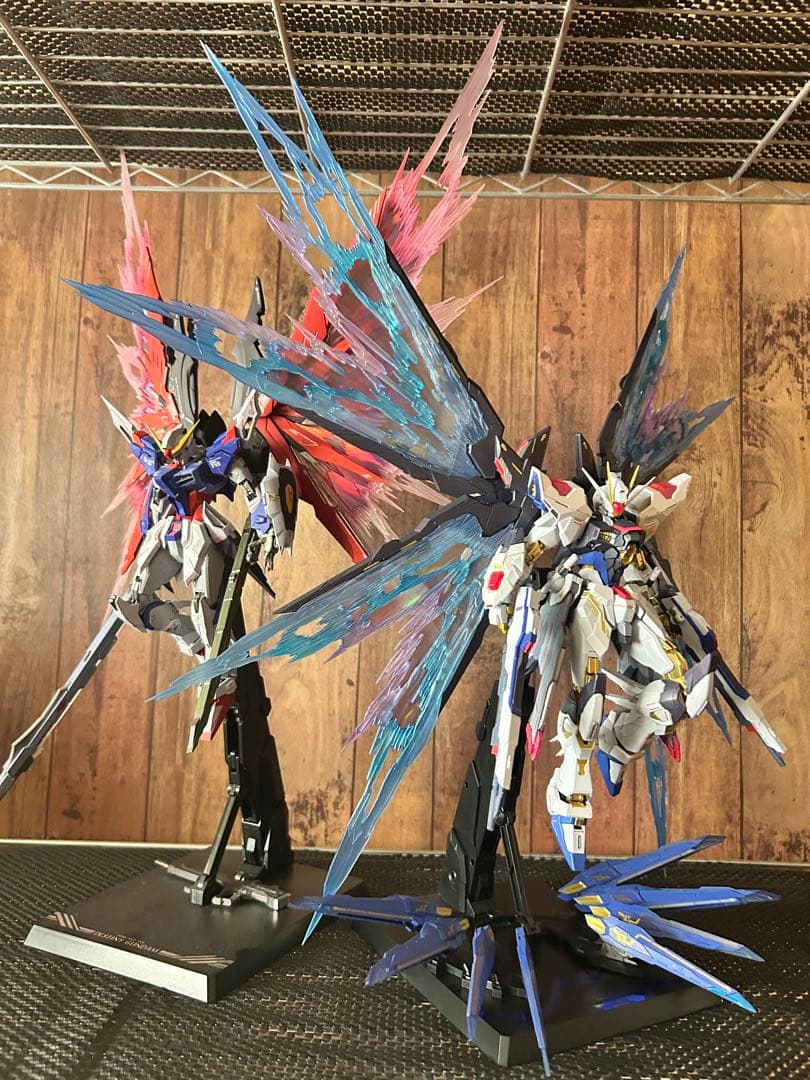 メタルビルド ストライクフリーダムガンダム 2024 光の翼 セット