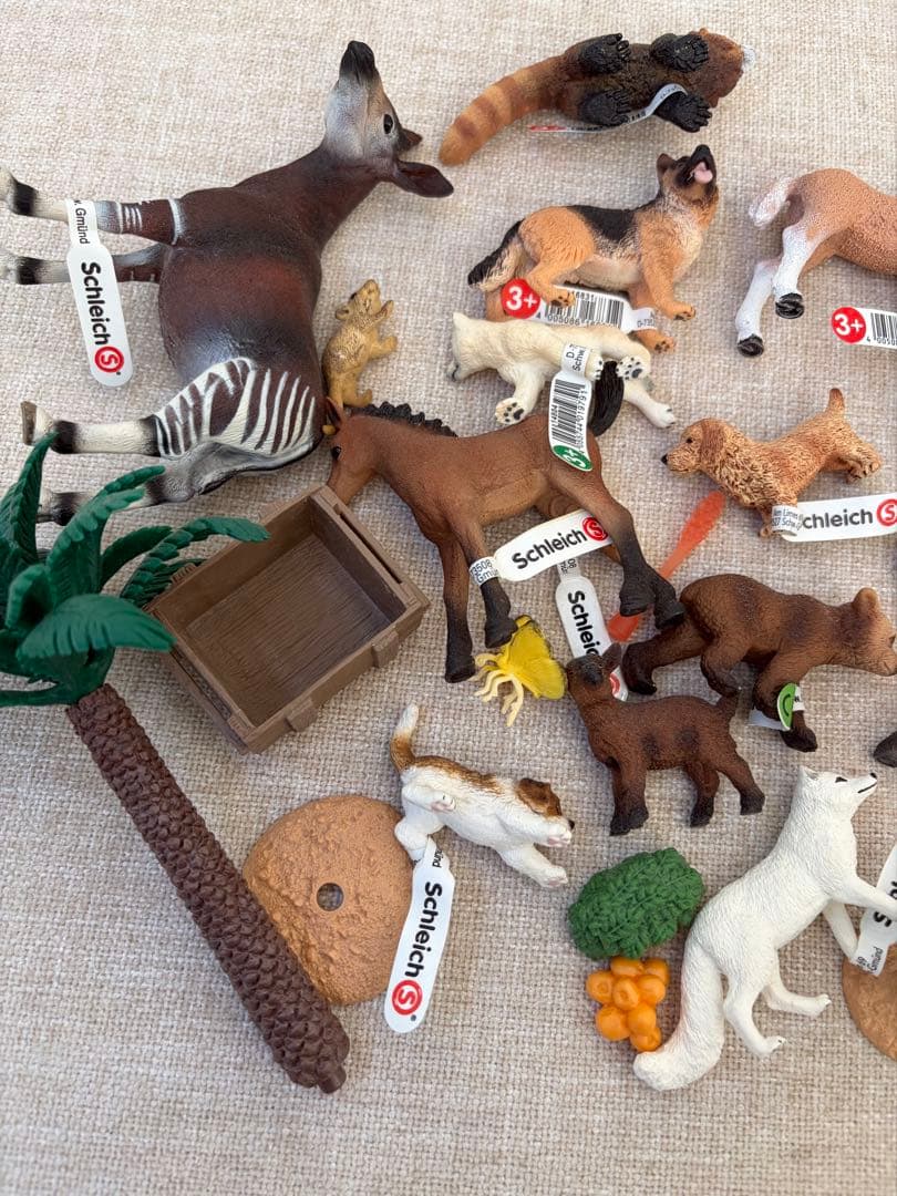 Schleich 動物フィギュア セット 14体