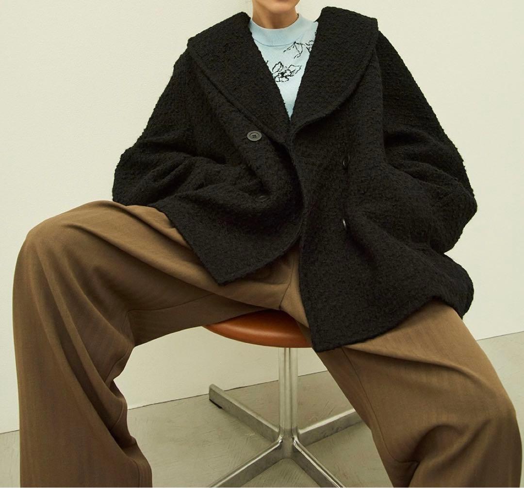 MINAMI TANAKA×CLANE OVER TWEED COAT