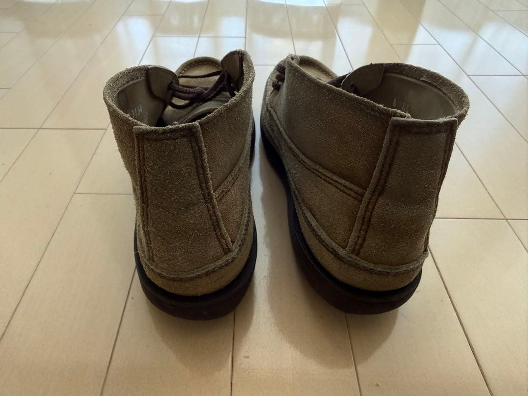 ラッセルモカシン ベージュ スエード モカシン 26cm