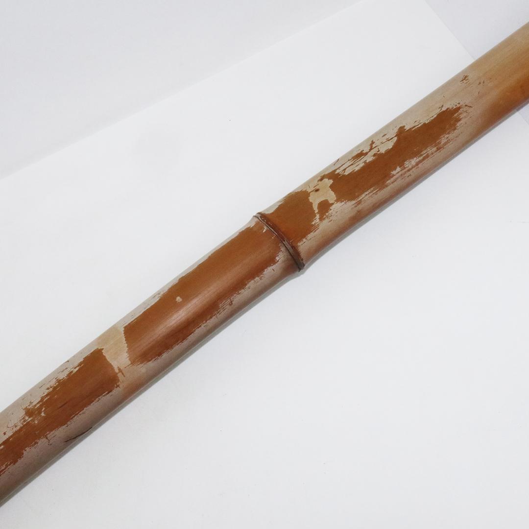 自在鉤 囲炉裏道具 煤竹 竹 コイ 古民家 アンティーク 鯉