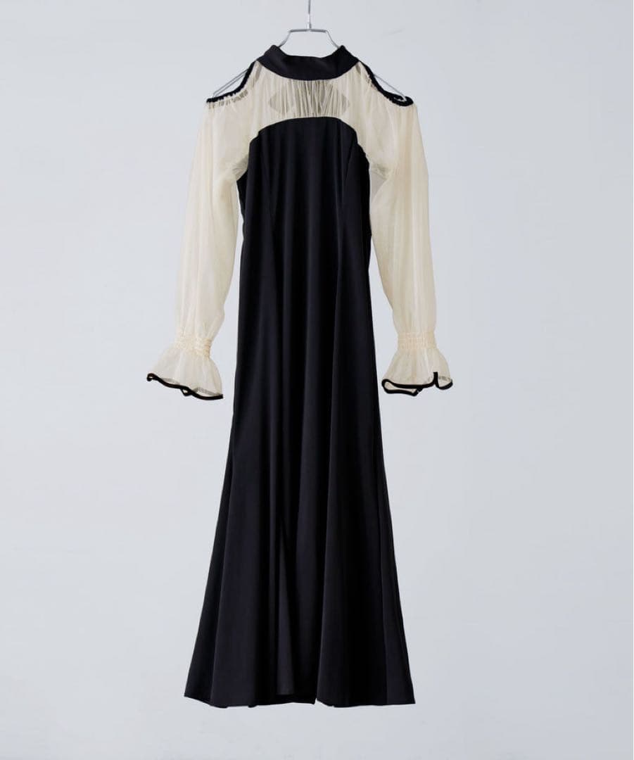 【最終値下げ】etoll. カットアウトマーメイドドレス S ドレス 結婚式