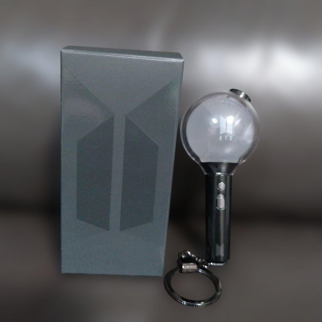 公式】BTS アミボム ミニ キーリング オフィシャルライトスティック SE