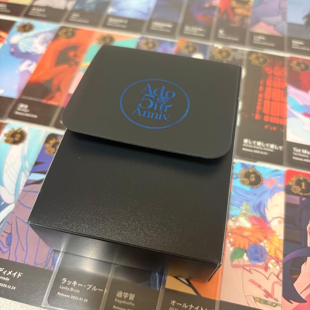 Ado 5th ランダムトレカ 40種 コンプリート トレカデッキケース付き