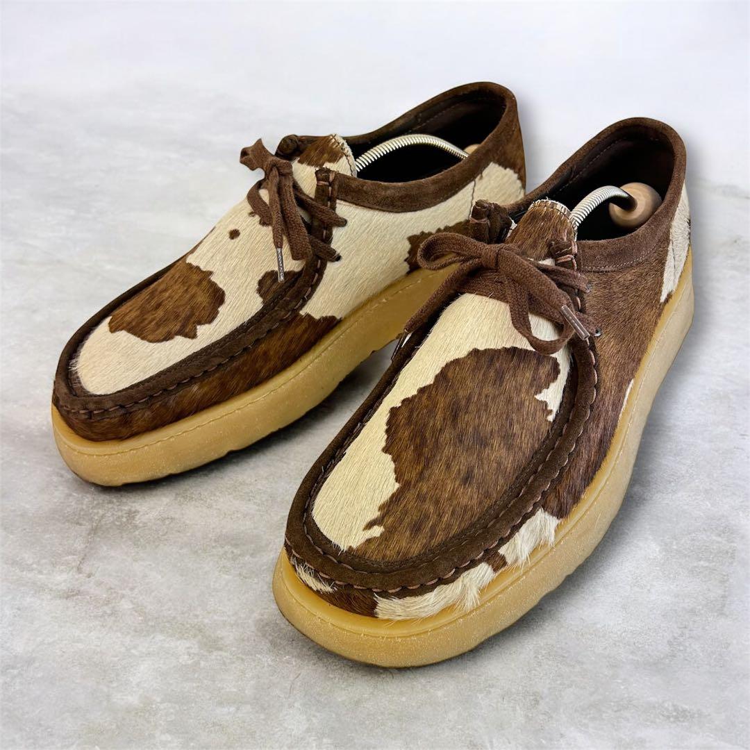 【極美品 激レア】Clarks × ZARA ワラビー ハラコ 定3.5万 43