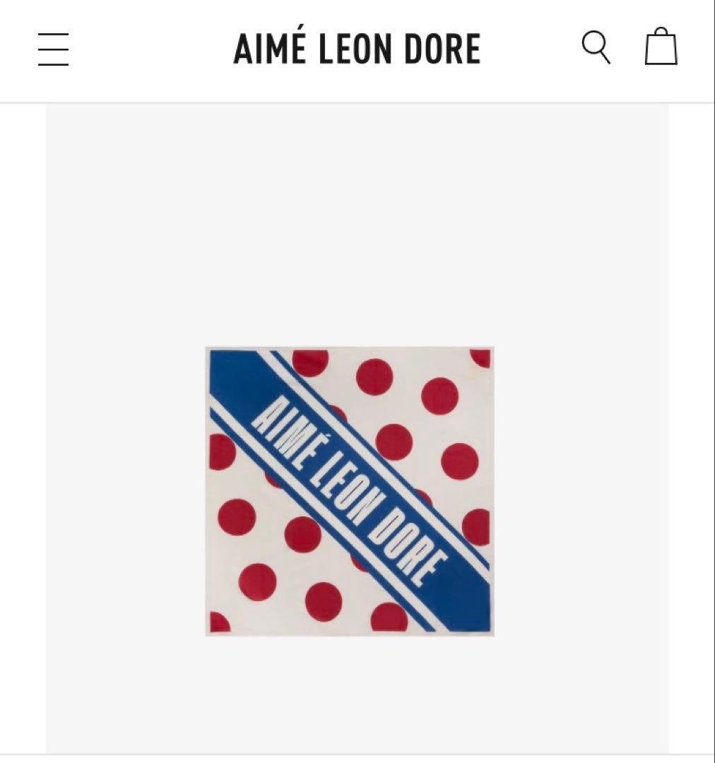 AIME LEON DORE バンダナ エメレオンドレ スカーフ noah ノア