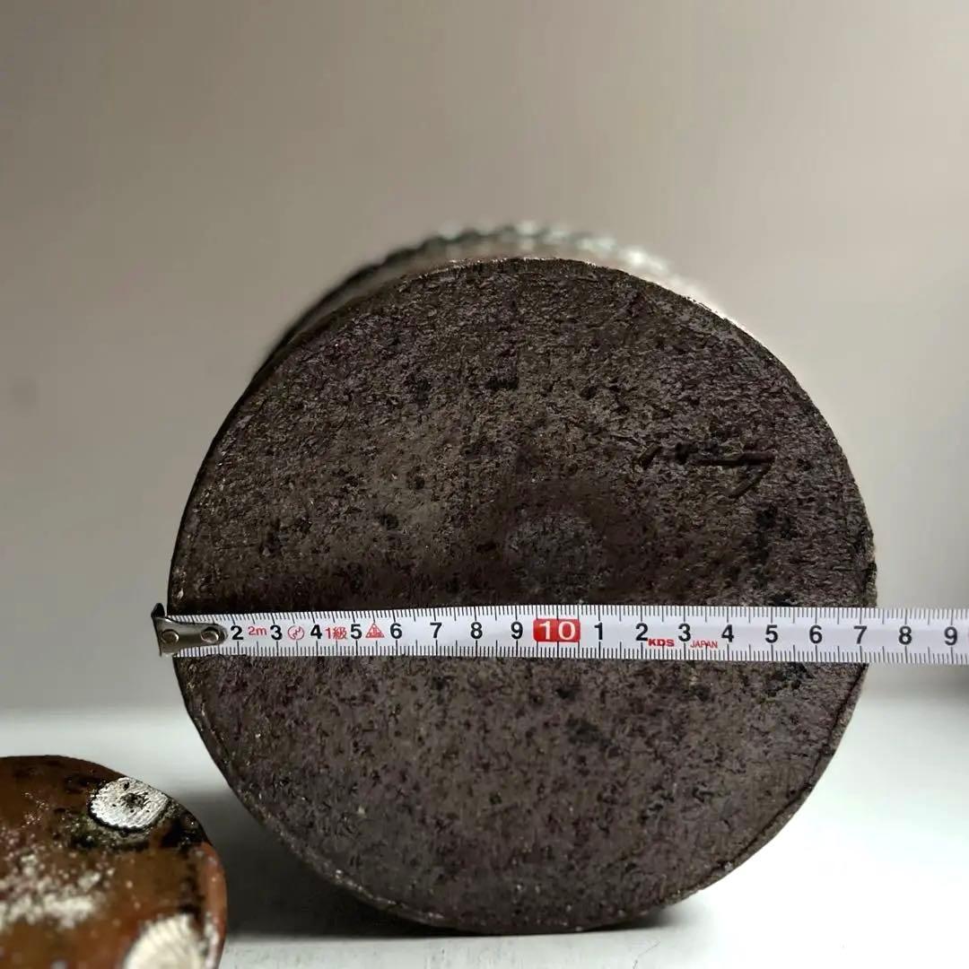 393 田中佐次郎 山瀬窯 斑唐津 水指 唐津焼 茶道 茶道具 未使用 希少