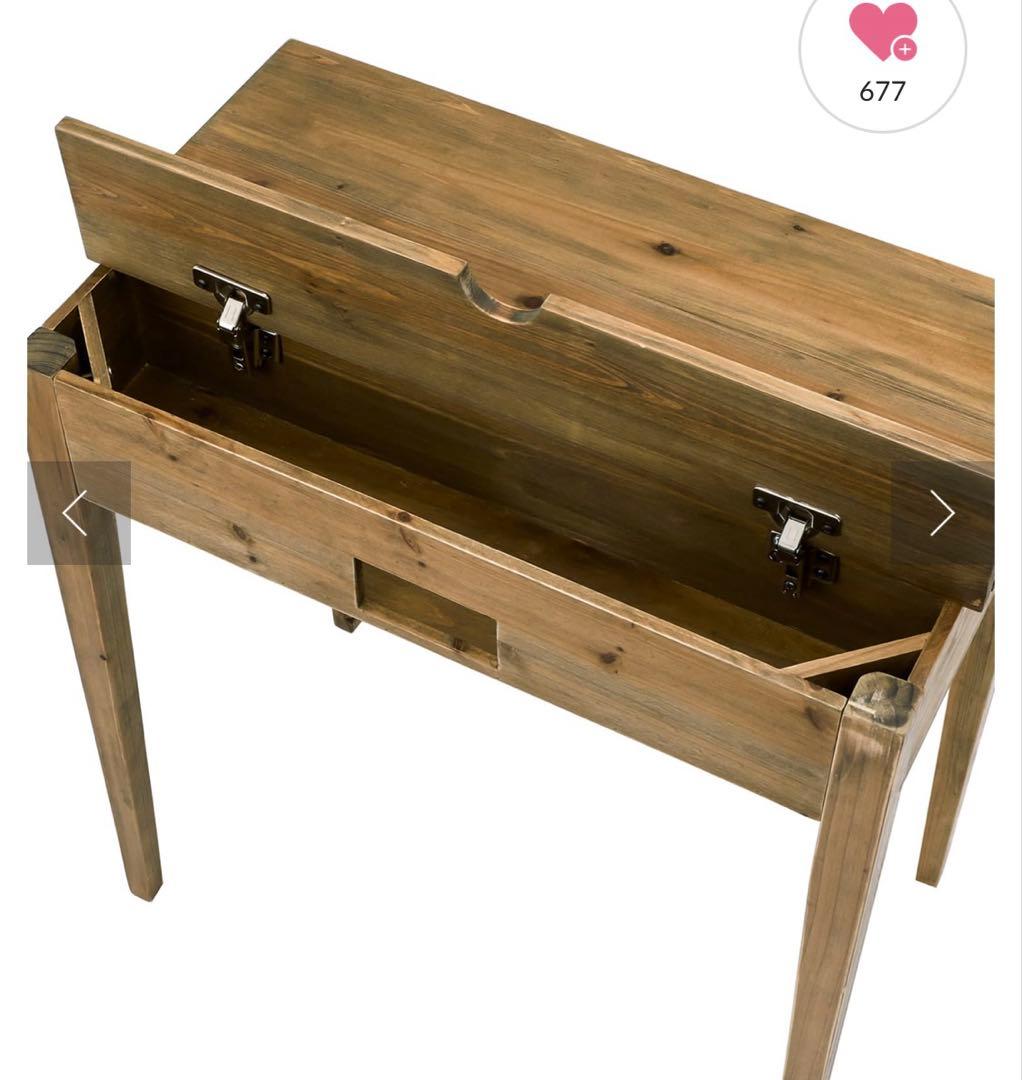 Salut! WEB限定パソコンデスク インダストリアル　アンティーク