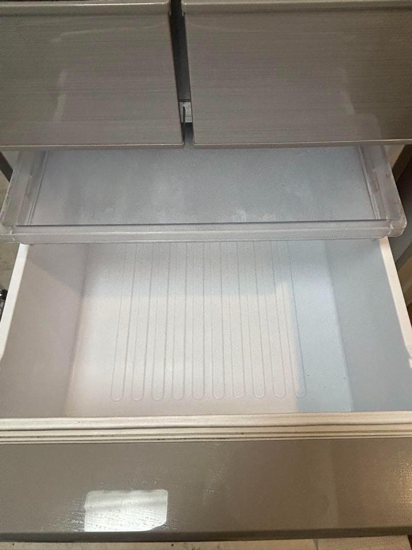 th シャープ 冷蔵庫 SJ-W412D-S 412L 両開き 2018年