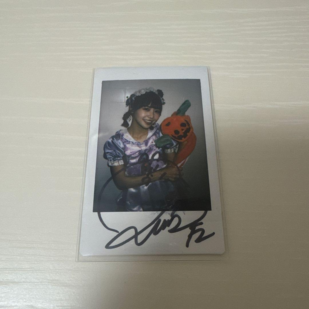 FRUITS ZIPPER 仲川瑠夏 直筆サイン入りチェキ - メルカリ