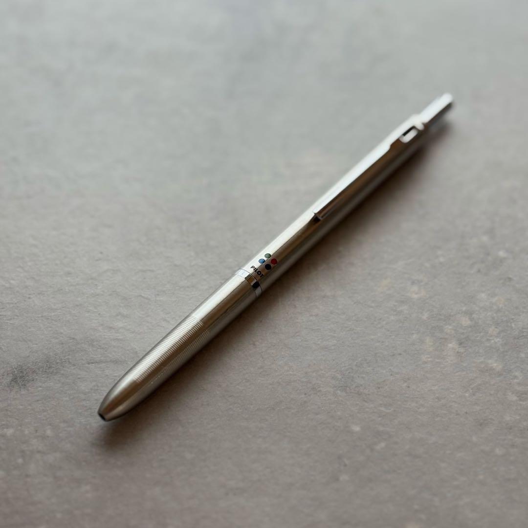 廃番】PILOT パイロット 細字4色 振り子式 多色ボールペン 多機能ペン