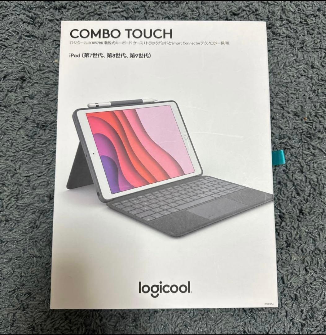 ロジクール COMBO TOUCH iPad（第7世代、第8世代、第9世代) - メルカリ