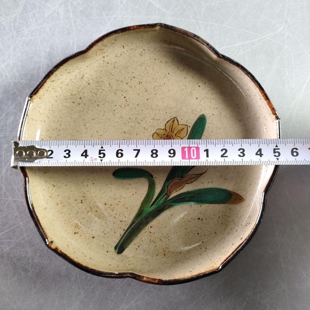 A907-3/勲 造/花草文銘々皿5客/小鉢/向付/絵変わり/飾