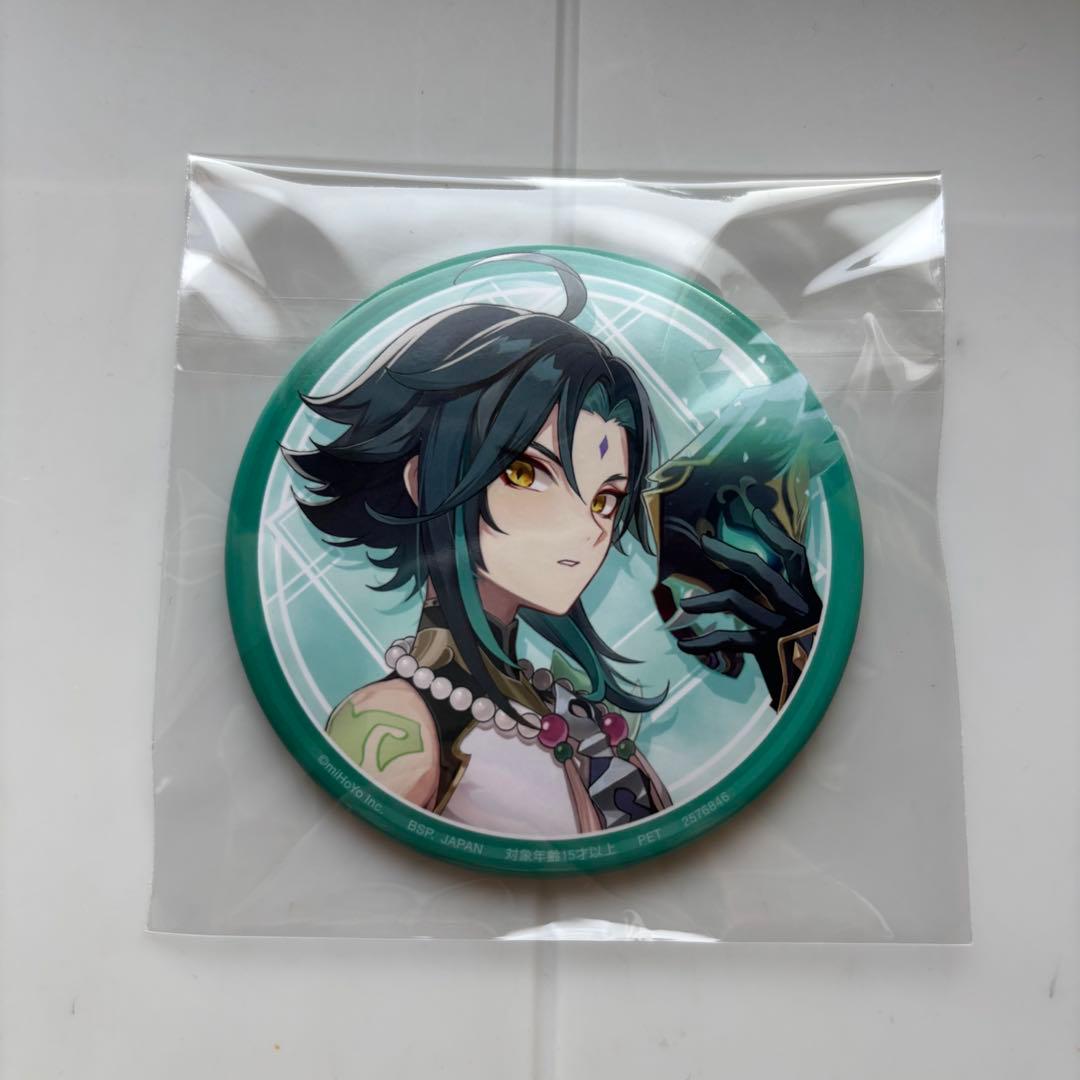 原神鍾離sega セガ缶バッジプライズGIGO セガ