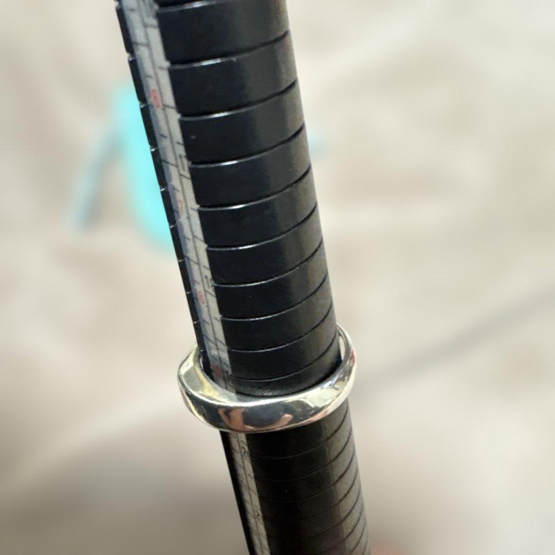 Tiffany & Co. ナイフエッジリング ポーチ付き19号