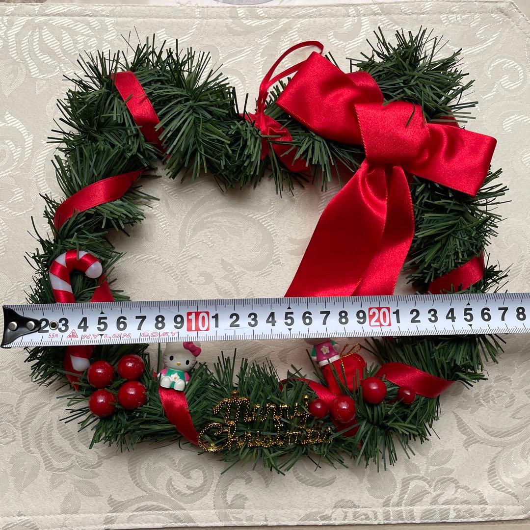 レア ハローキティ クリスマス レトロ リース コレクター サンリオ 2000年