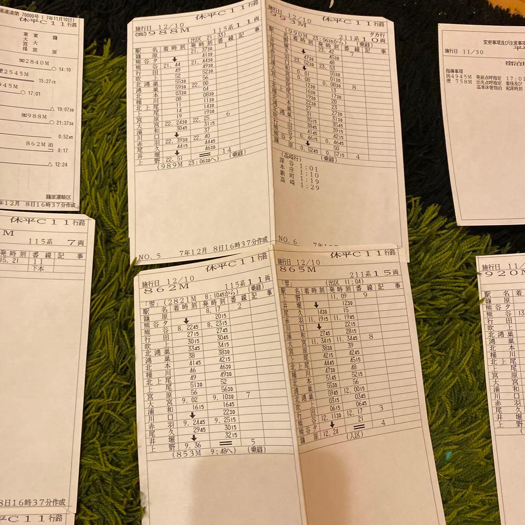 鉄道　スタフ　ミニ　籠原区