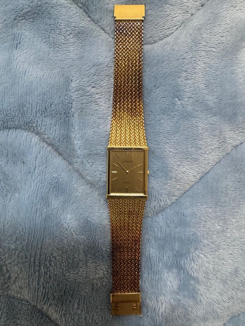 LASSALE クォーツ 腕時計 ゴールド