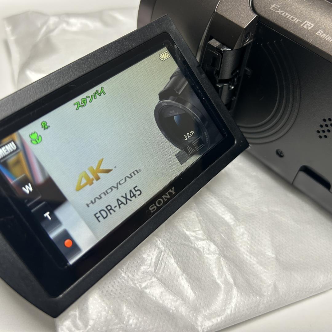 SONY FDR-AX45 4K ビデオカメラ 本体＋付属品