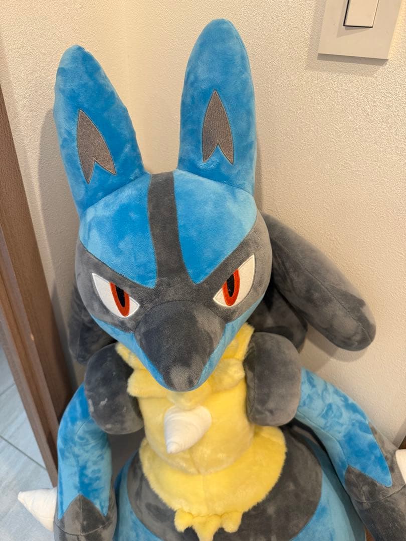 等身大　ルカリオ 大きいぬいぐるみ　ポケモンセンター　正規品