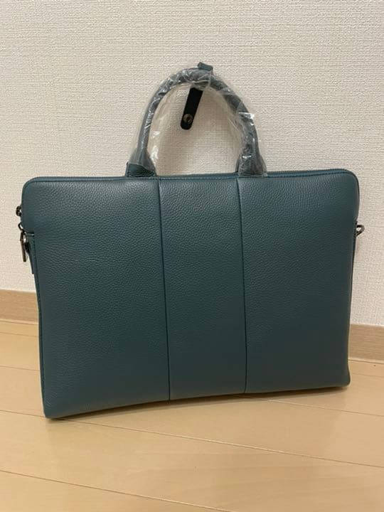 ビジネスレザーバッグ　makuake