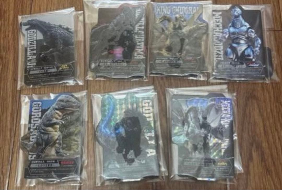 一番くじ ゴジラ 怪獣乱舞 -荒ぶるモノ-C、D、E、F、G、ラストワン賞セット