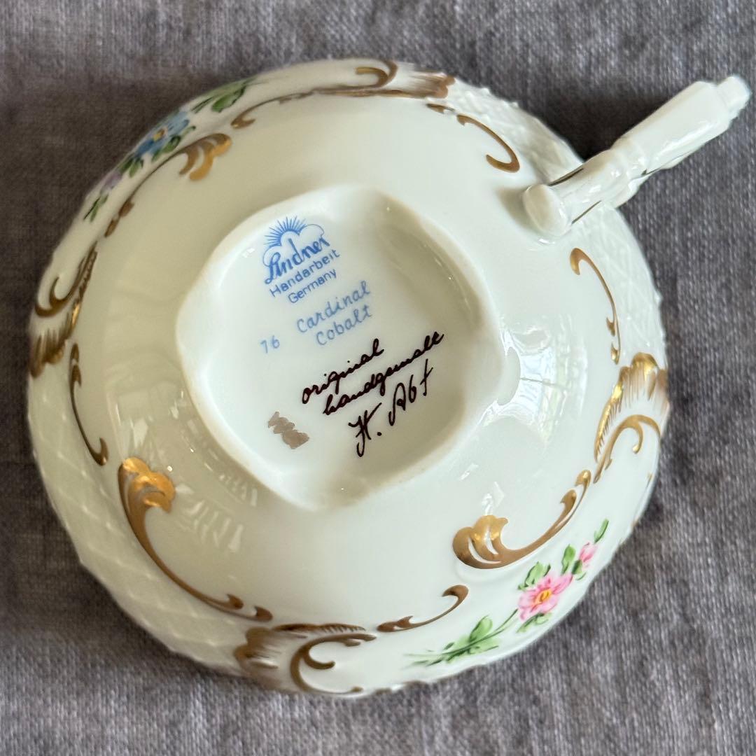 リンドナー 金縁 カーディナル トリオ① コバルト