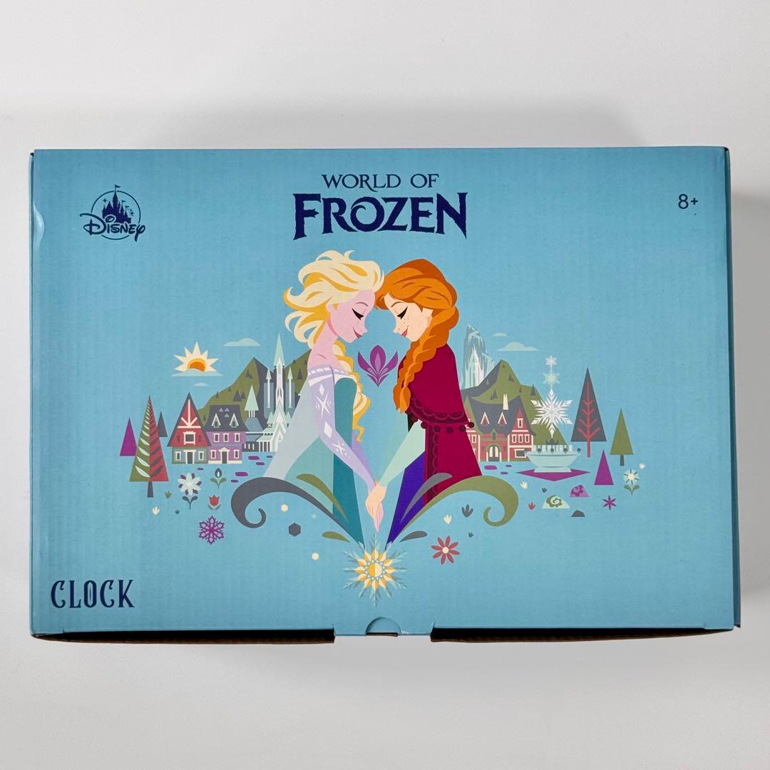 アナ雪　アナ　エルサ　壁掛け時計　振り子　香港ディズニー