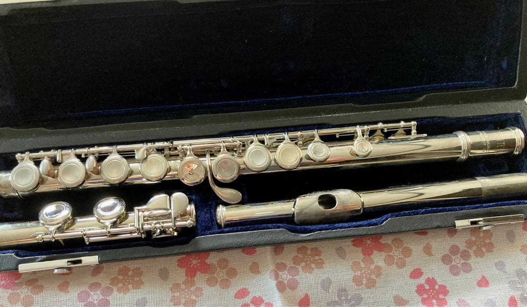 最低音から最高音超えのHiDまで鳴ります ジュピター洋銀製フルートJFL-