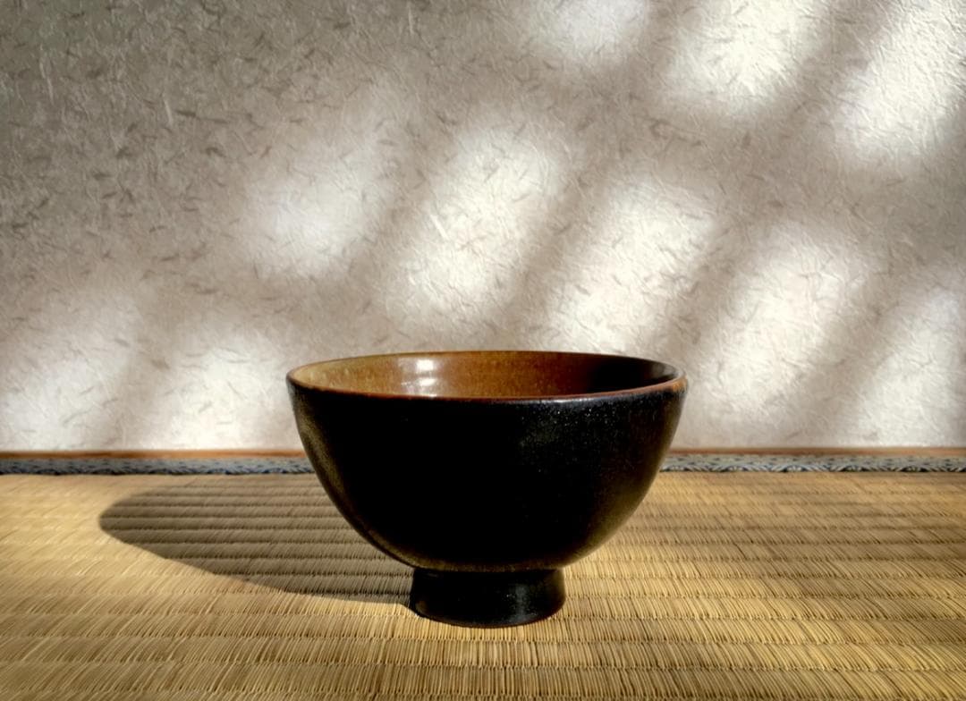 一点物　セーブル　ティーボウル・1930年代薪窯　天然焚き木窯