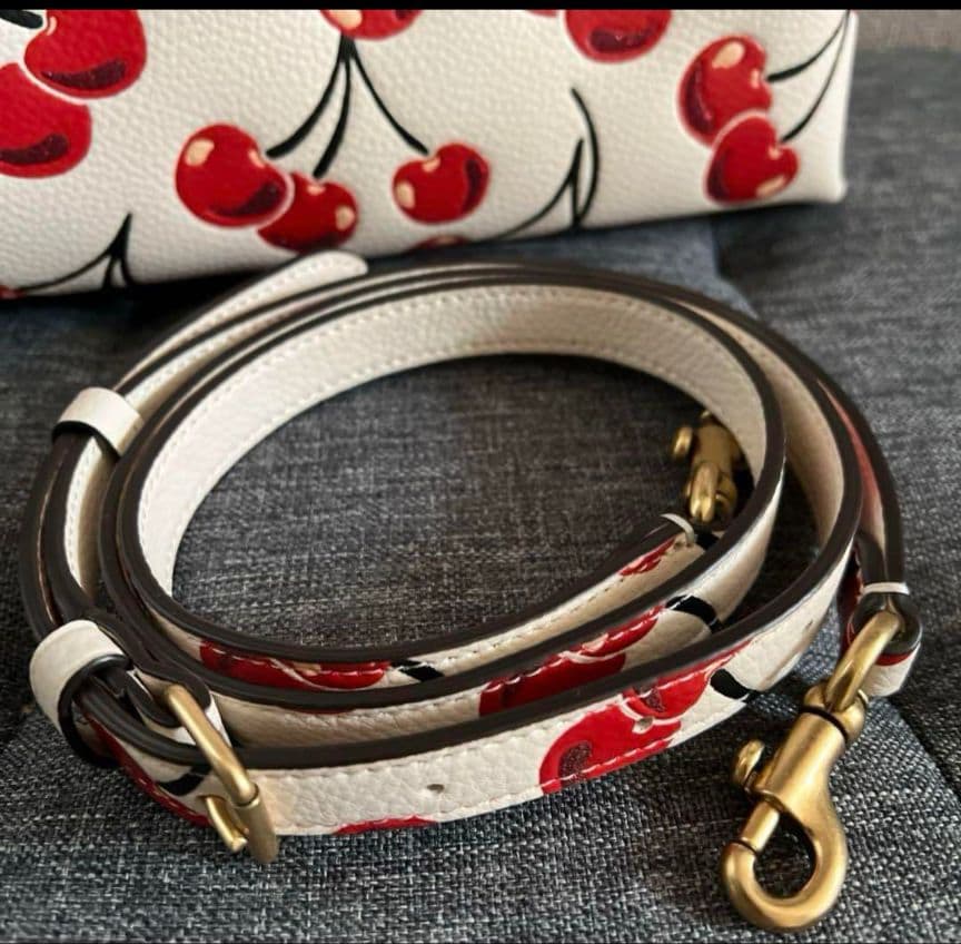 本革✨2way✨COACH✨コーチ✨ショルダーバッグ✨チェリー✨ウィロウトート✨