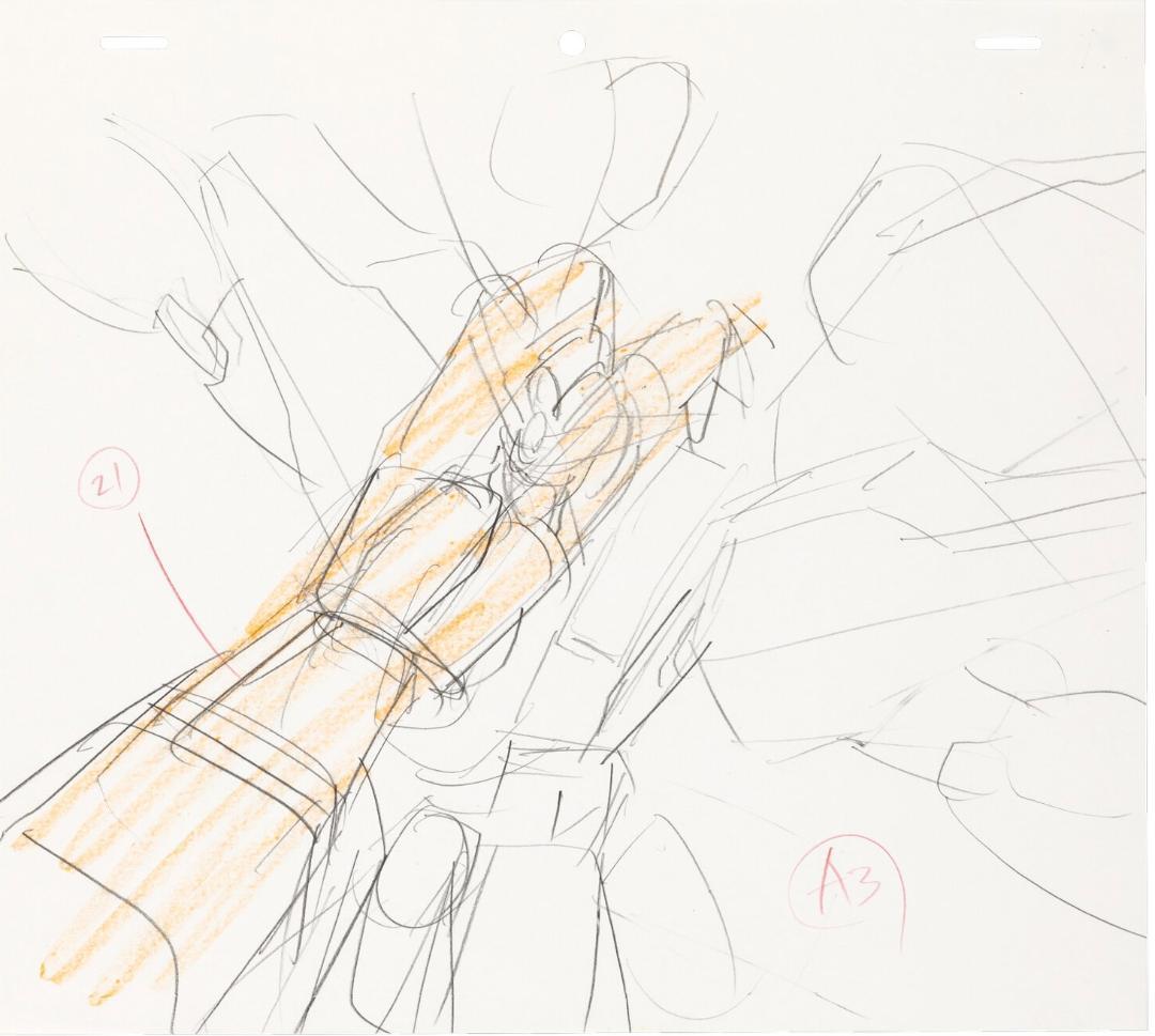 動新世紀ガンダムX 第38話 ガンダムXX アニメーション原画　（全６点）