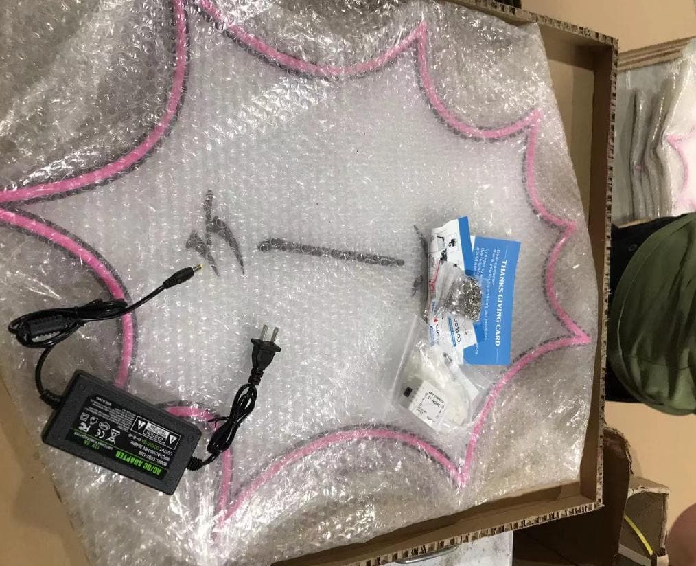 電飾LEDチューブ看板 北斗の拳 電飾LEDチューブ看板 北斗の拳