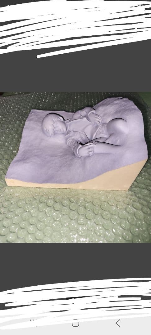 ガンダム アムロレイ 1/5 砂の十字架 レリーフ ビッグサイズ ガレージキット