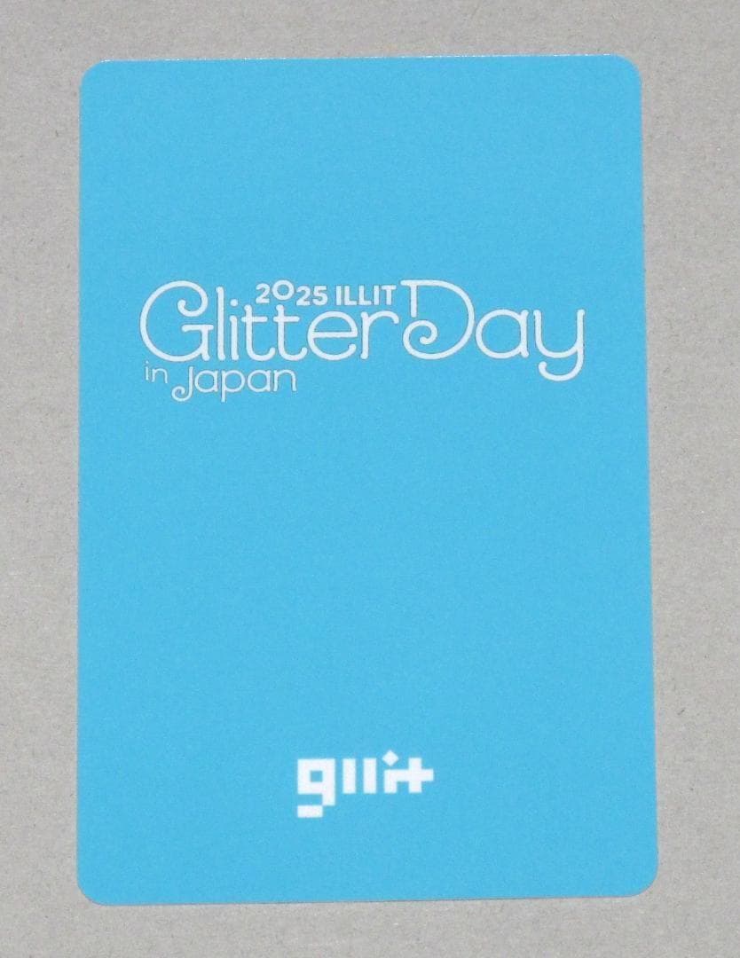 ミンジュ ILLIT Glitter Day 2025 会場限定FCトレカ - メルカリ