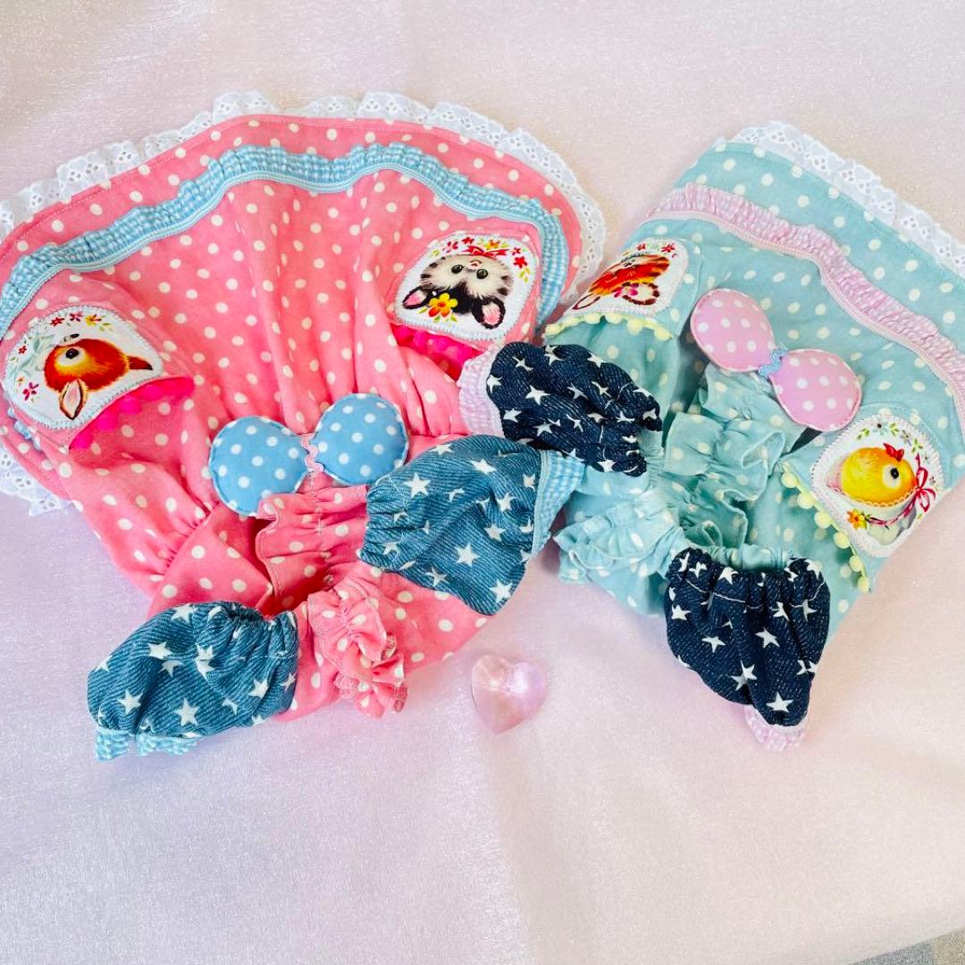 レトロアニマルポッケ チュニック ワンピース ∞TuTu∞ 犬服