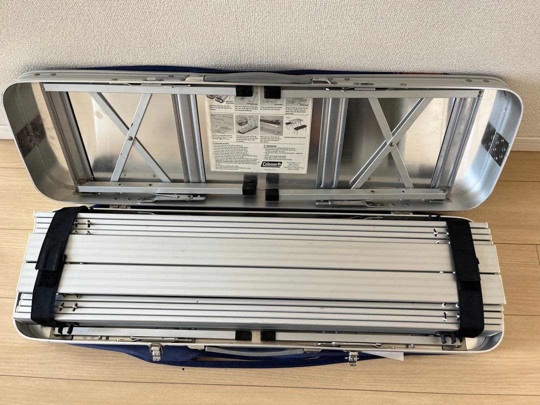Coleman 折りたたみ式テーブル ベンチ セット