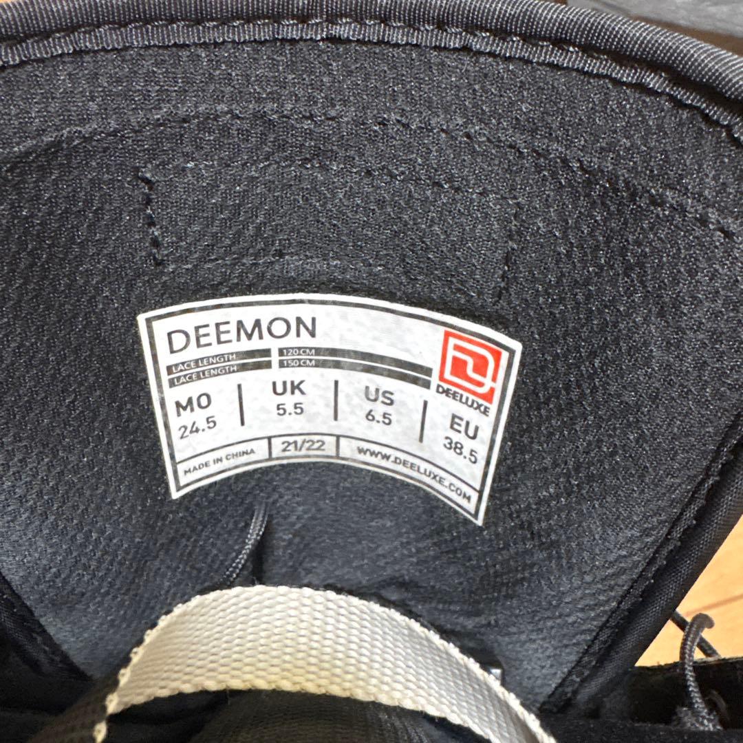 DEELUXE スノボ　DEEMON 24.5cm 21-22モデル 希少サイズ