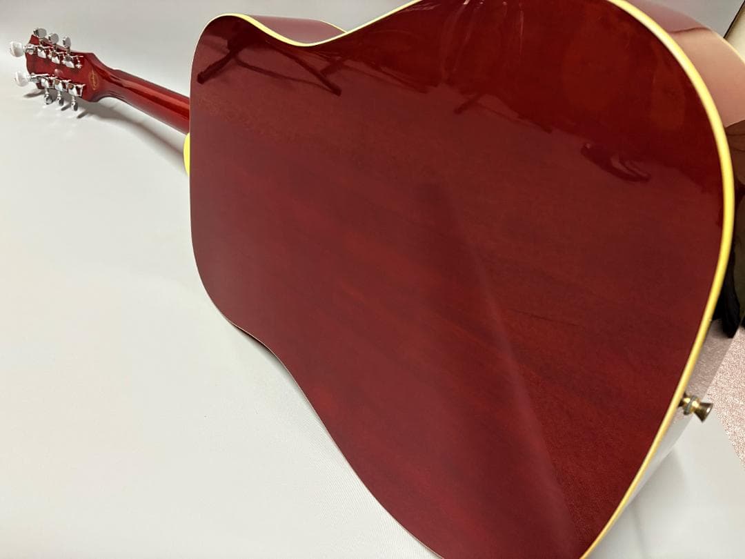 ☆エピフォン DR-100 WRを8弦に改造した絶品！超低弦高激鳴・HC付