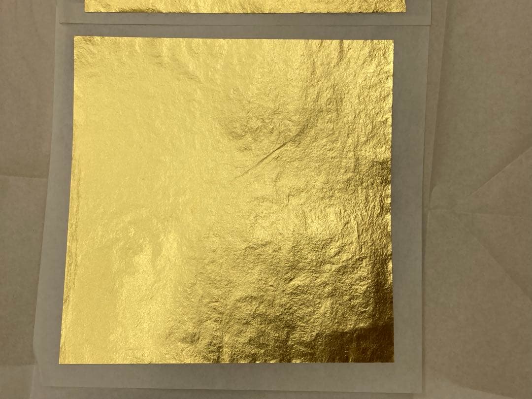 【遺品整理】歯科用金箔約0.17g×9枚1.53g相当