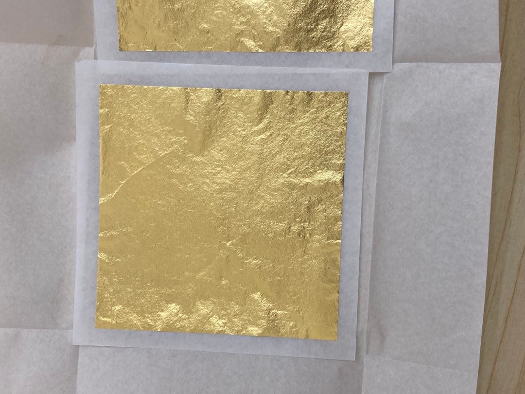 【遺品整理】歯科用金箔約0.17g×9枚1.53g相当