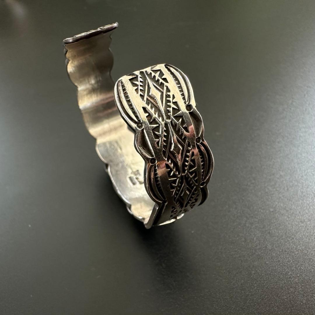 【美品】Navajo Gary Reeves イサカピークターコイズ バングル