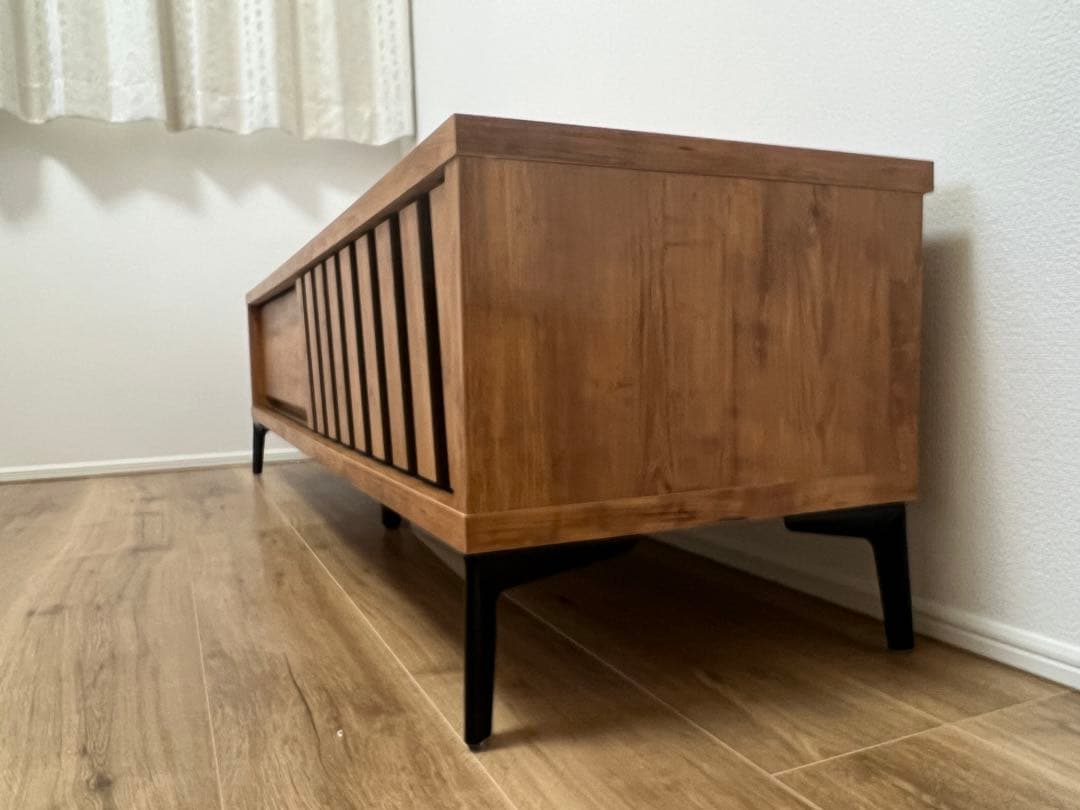 大川家具 幅143cm 日本製テレビボード TOT-006(東馬)