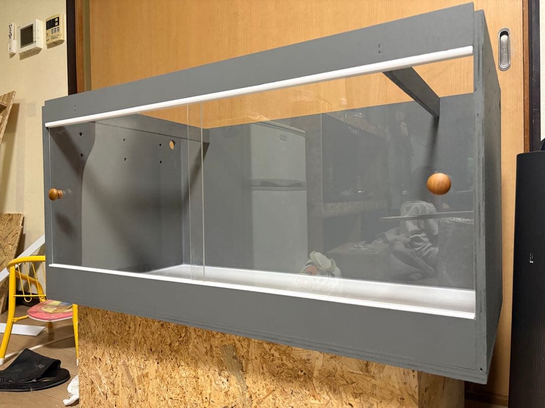 爬虫類ケージ 90×45×45 選べるカラーケージ 爬虫類 ペット 飼育